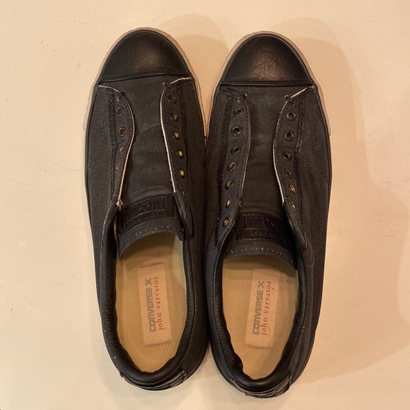 John Varvatos Slip-on Converse Sneaker Men’s Black 10.5